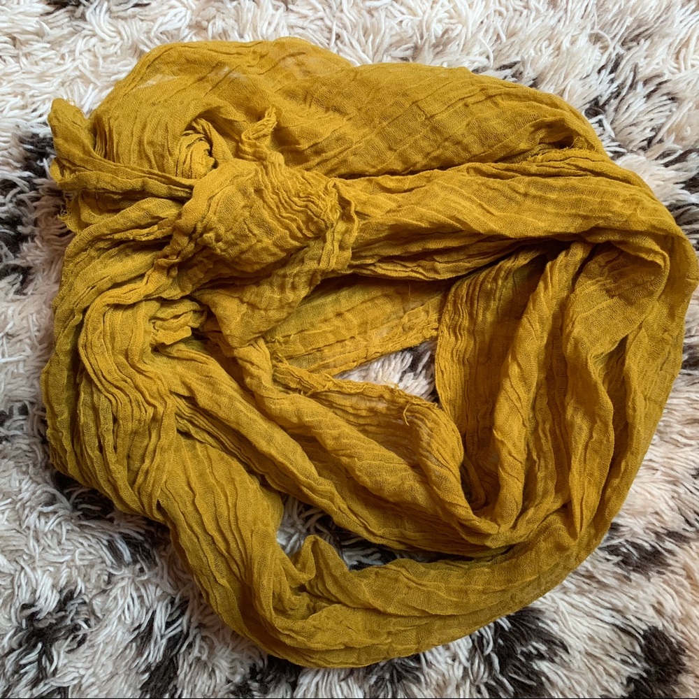 LAST CHANCE 🍁 Scarf Shop cotton scarf in saffron